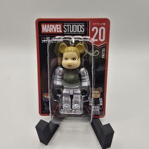 Marvel Studios Be@rbrick 100% #20 Yelena Bearbrick Ballchain Black Widow New
